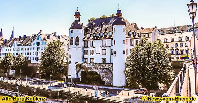 Zwischen dem Florinsmarkt und der Balduinbrücke in Koblenz befindet sich die ehemalige kurfürstliche Burg, kurz auch Alte Burg genannt.