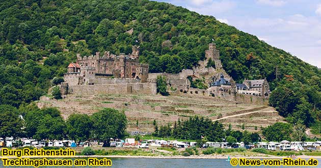 Burg Reichenstein bei Trechtingshausen am Rhein