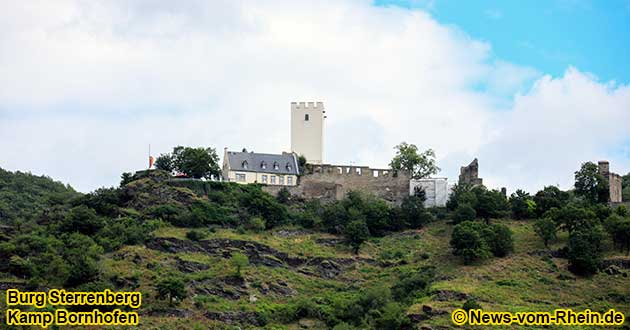Burg Sterrenberg oberhalb von Kamp Bornhofen am Rhein