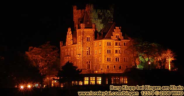 Burg Klopp bei Bingen am Rhein