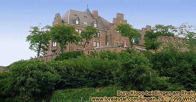 Burg Klopp bei Bingen am Rhein