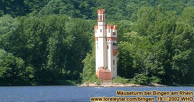 Museturm bei Bingen am Rhein